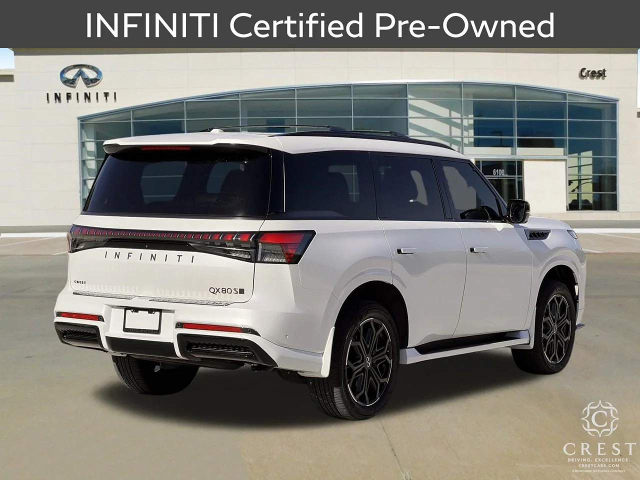 Certified Used 2026 Radiant White INFINITI SPORT image 3