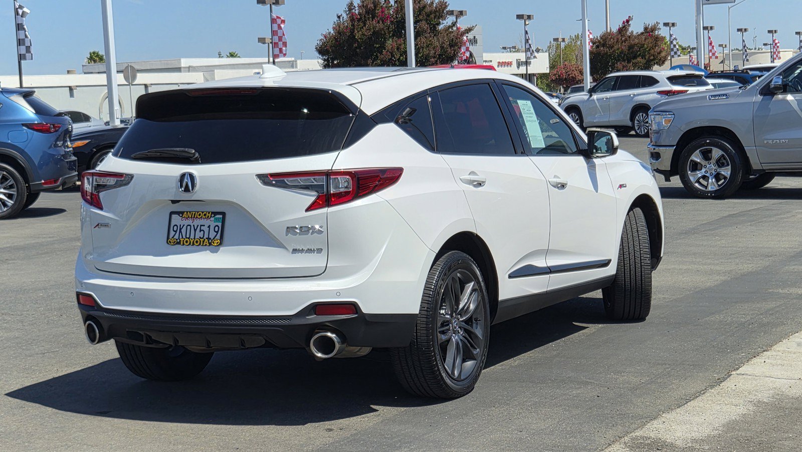 Used 2024 White Acura w/A-Spec Package image 4