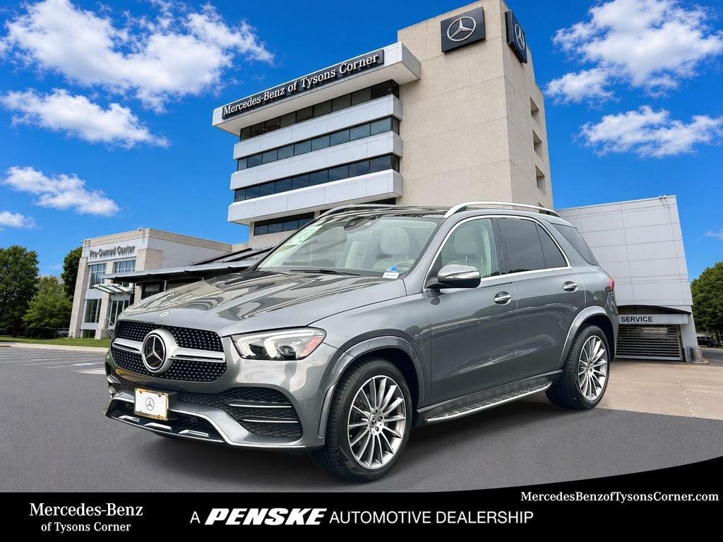 Used 2022 Selenite Gray Metallic Mercedes-Benz GLE 350 image 1