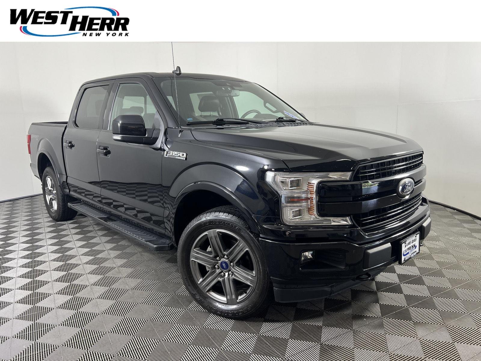 Used 2020 Agate Black Ford LARIAT image 1
