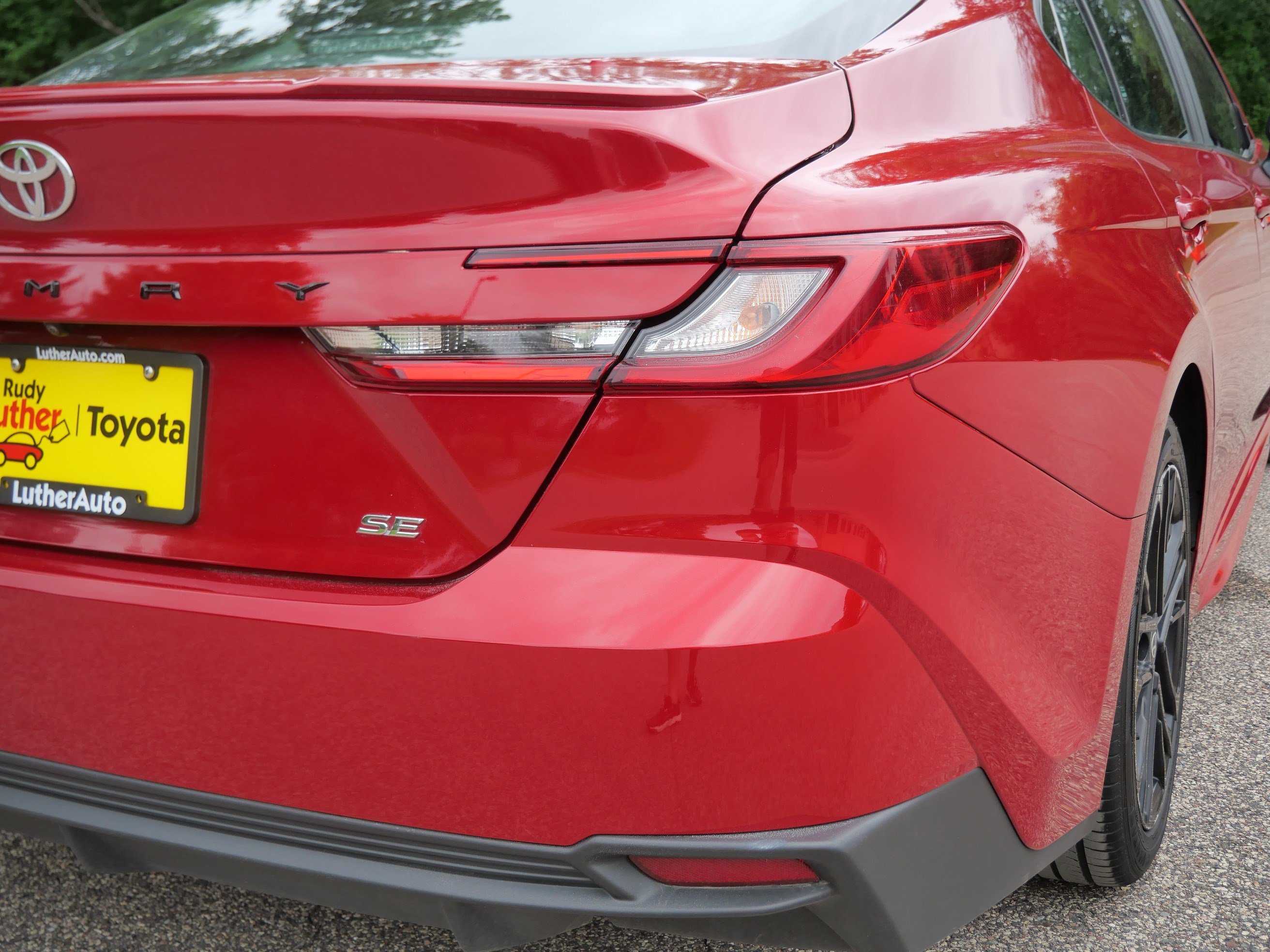 Certified Used 2025 Supersonic Red Toyota SE image 18