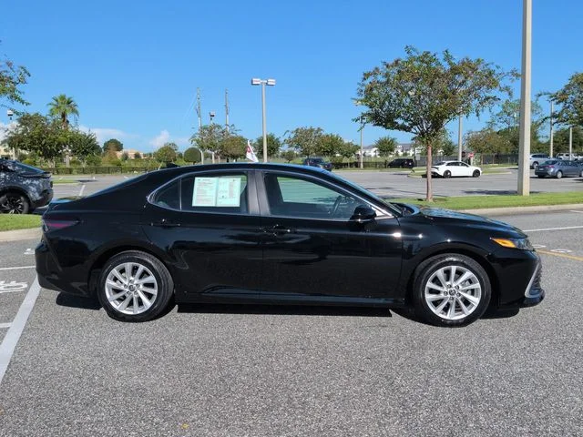 Certified Used 2023 Black Toyota LE image 3