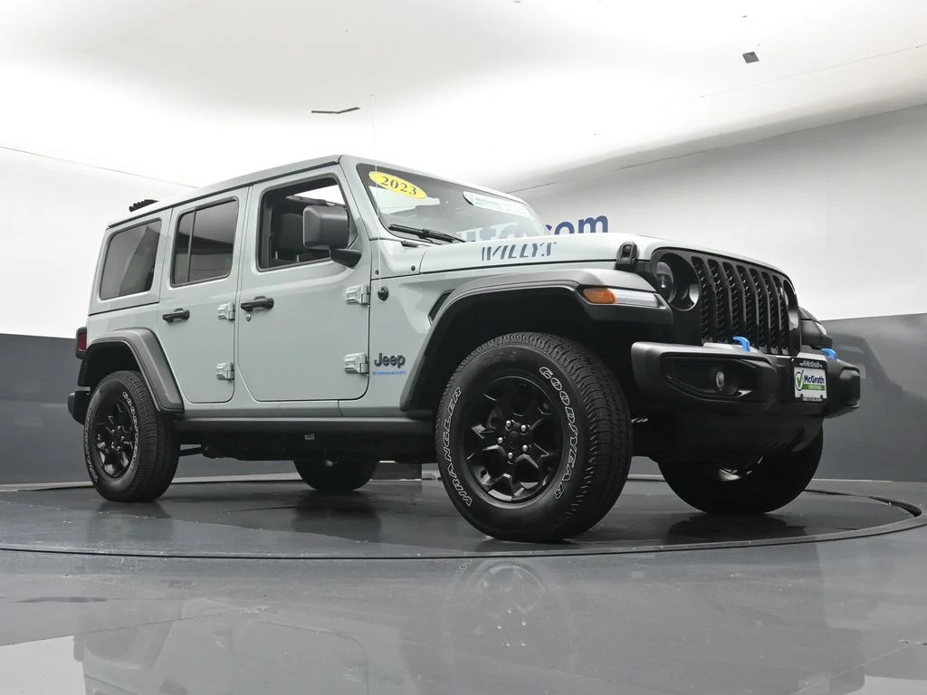 Used 2023 Gray Jeep Willys 4xe image 35