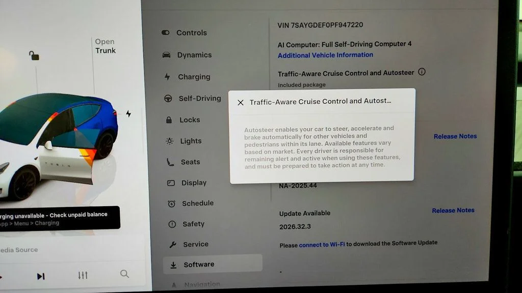 Used 2023 Midnight Silver Metallic Tesla Performance AWD image 17