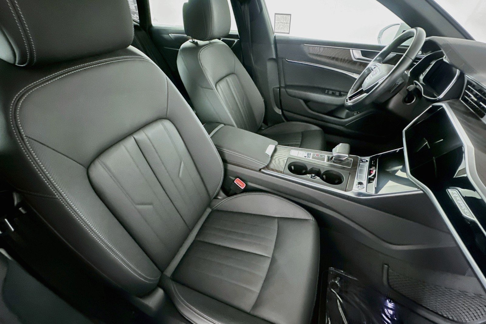 Used 2023 Glacier White Metallic Audi Premium image 8