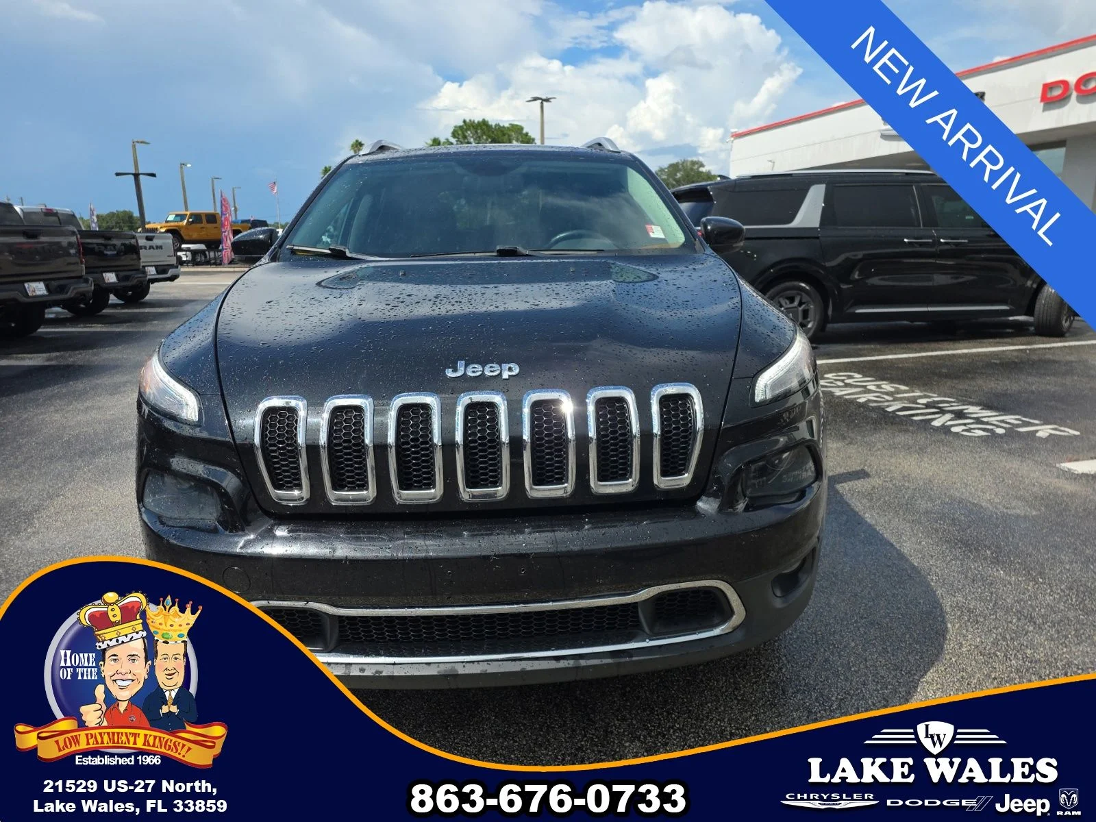 Used 2014 Black Jeep Limited image 2