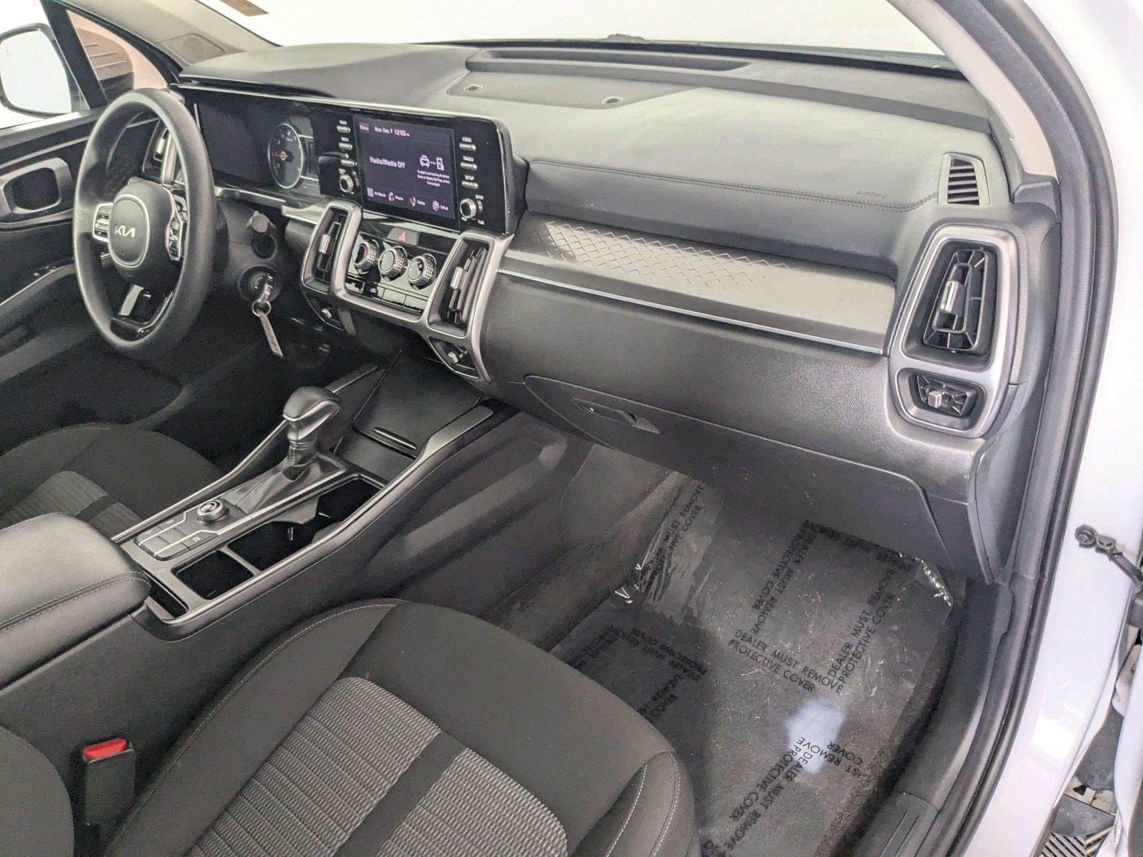 Used 2023 Glacial White Pearl Kia LX image 29