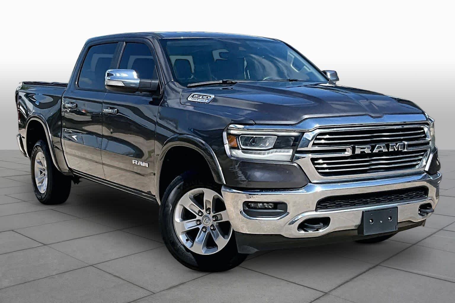 Used 2021 Granite Crystal Metallic Clearcoat Ram Laramie image 3