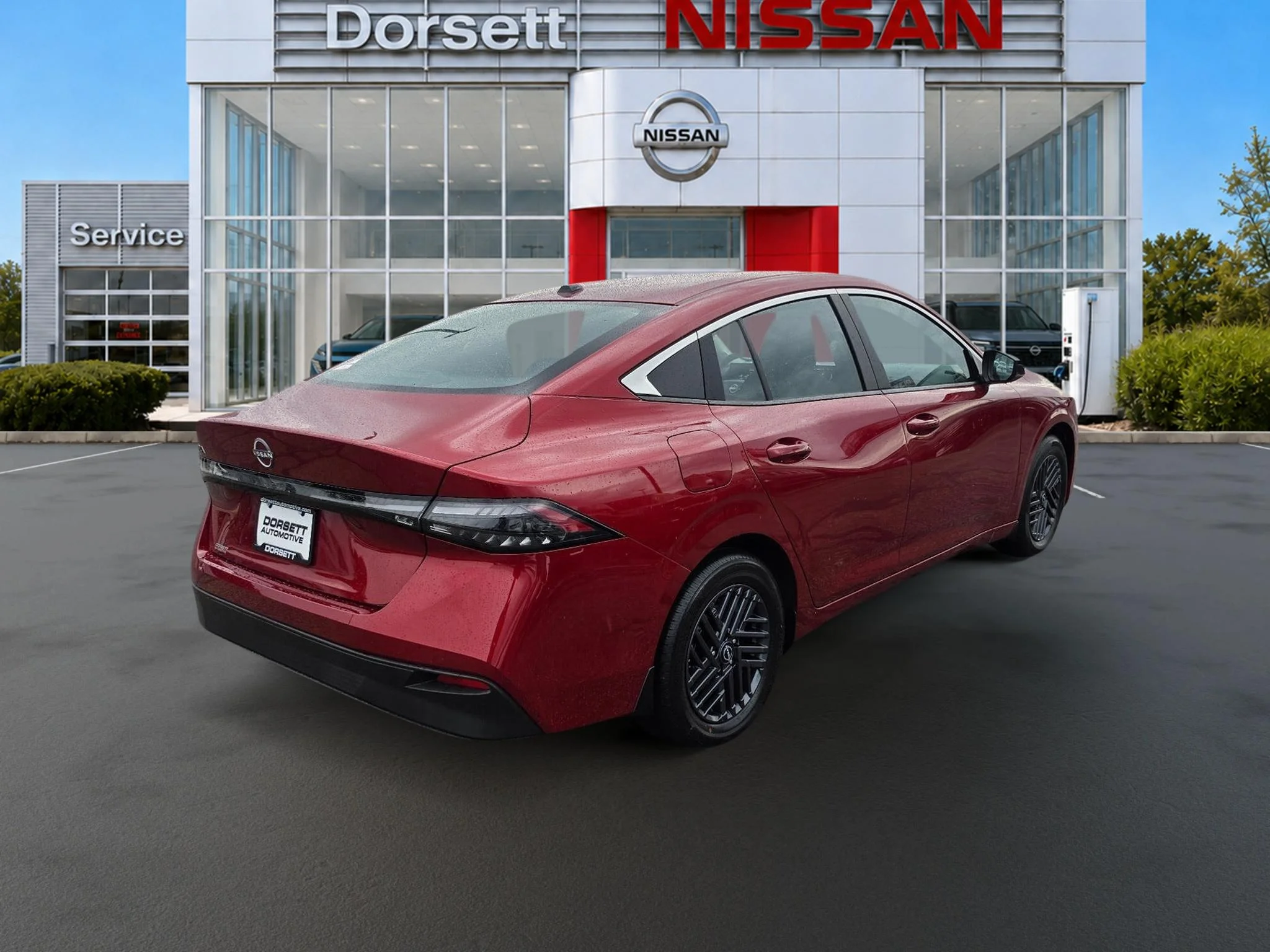 New 2027 Scarlet Ember Tintcoat Nissan SV image 6