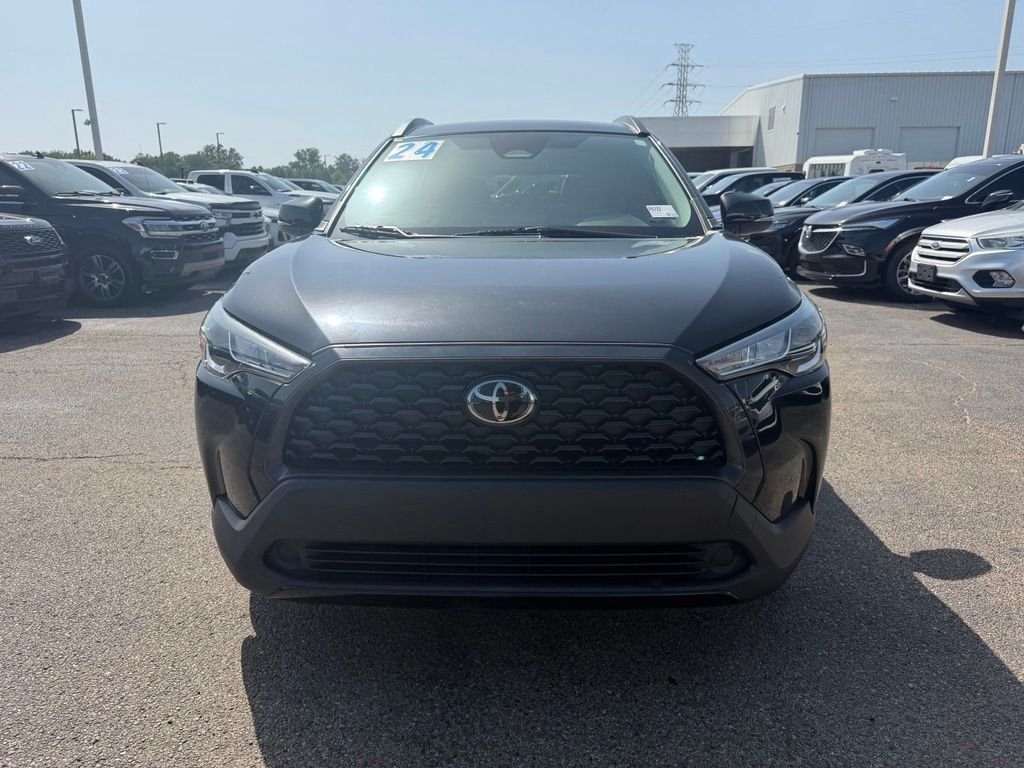 Used 2024 Jet Black Toyota LE image 3