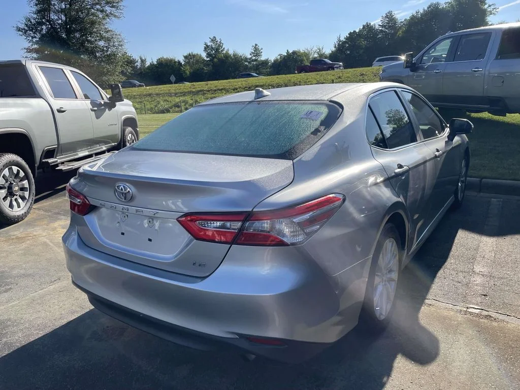 Used 2020 Celestial Silver Metallic Toyota LE image 6