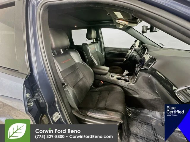 Used 2021 Pacific Blue Clearcoat Jeep Trailhawk image 31