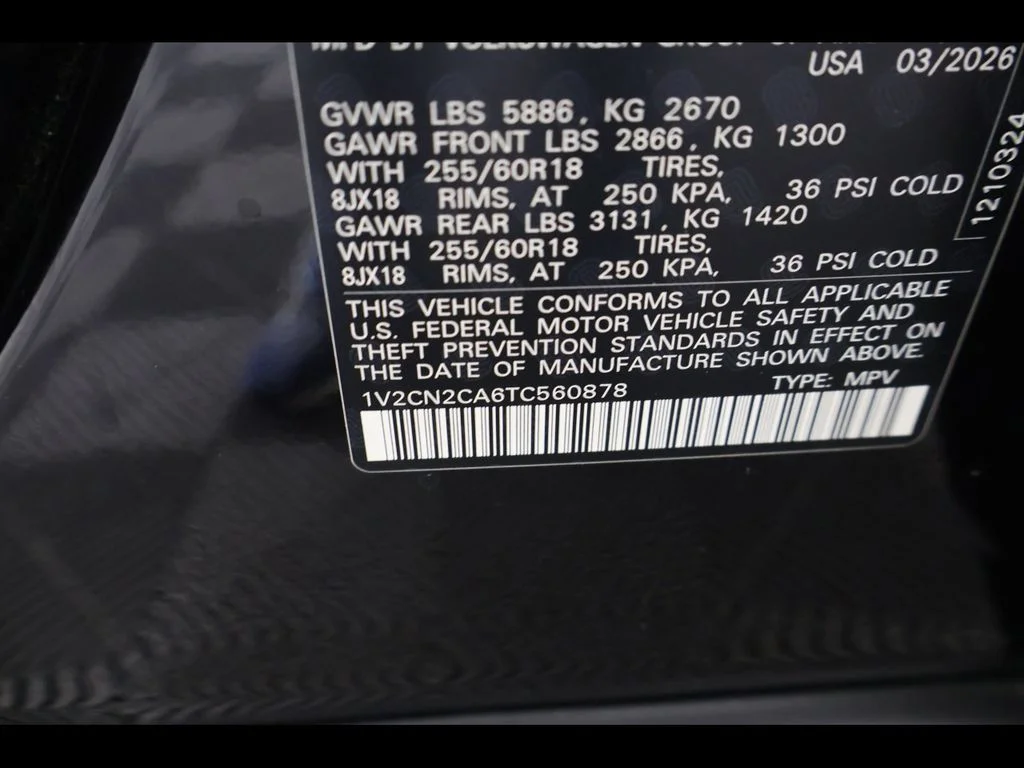 New 2026 Black Volkswagen 2.0T Peak Edition image 32