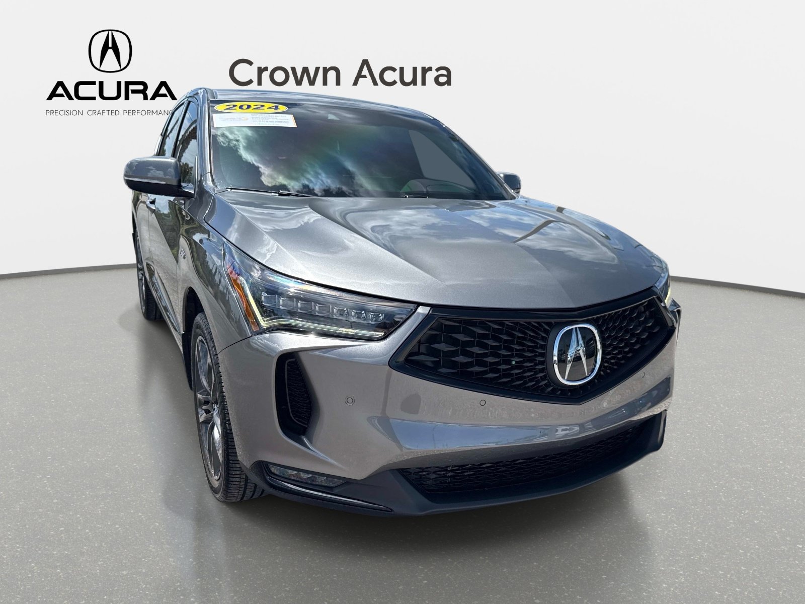 Used 2024 Liquid Carbon Metallic Acura w/A-Spec Package image 7