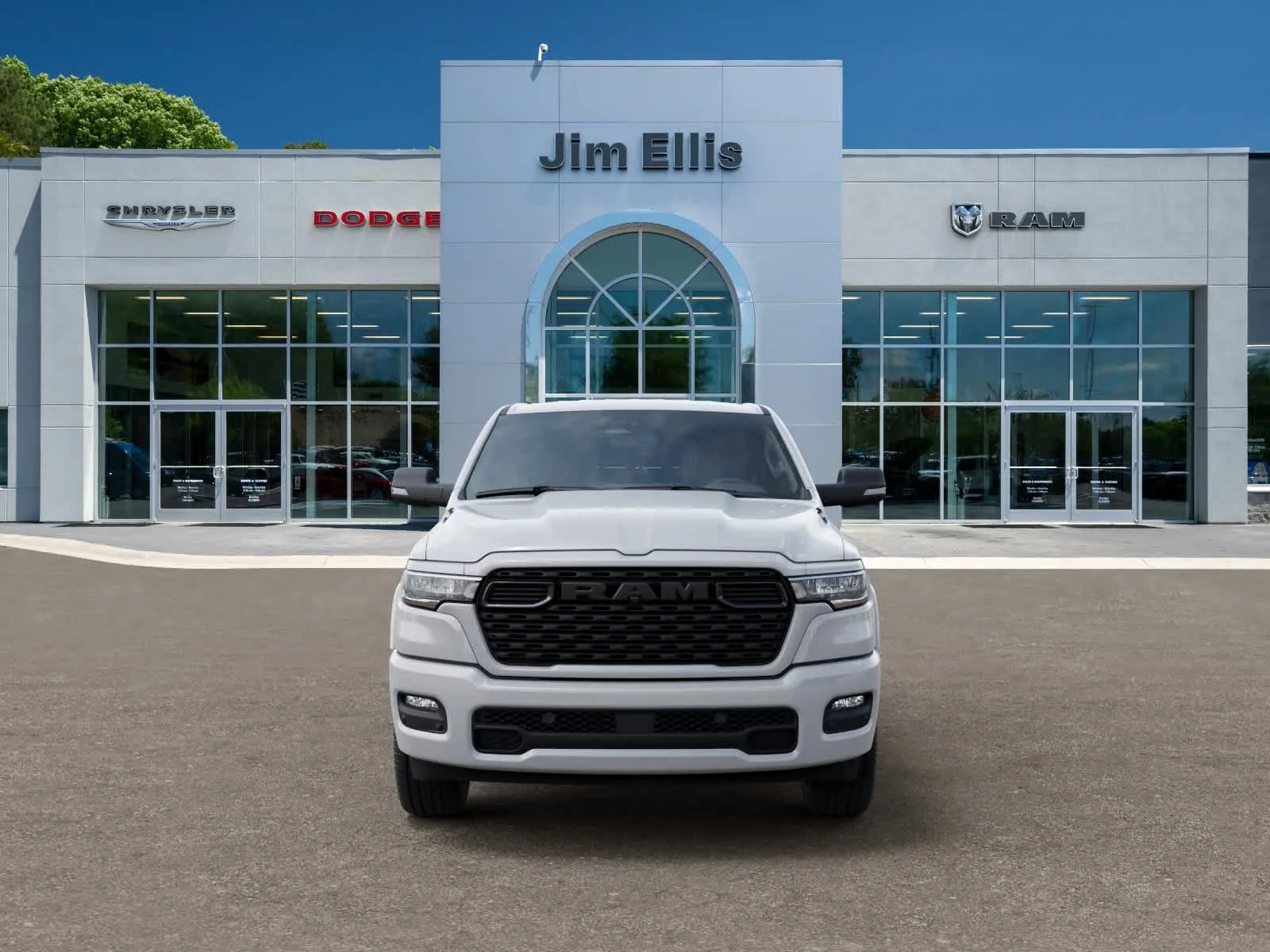 New 2026 Bright White Clearcoat Ram Big Horn image 6