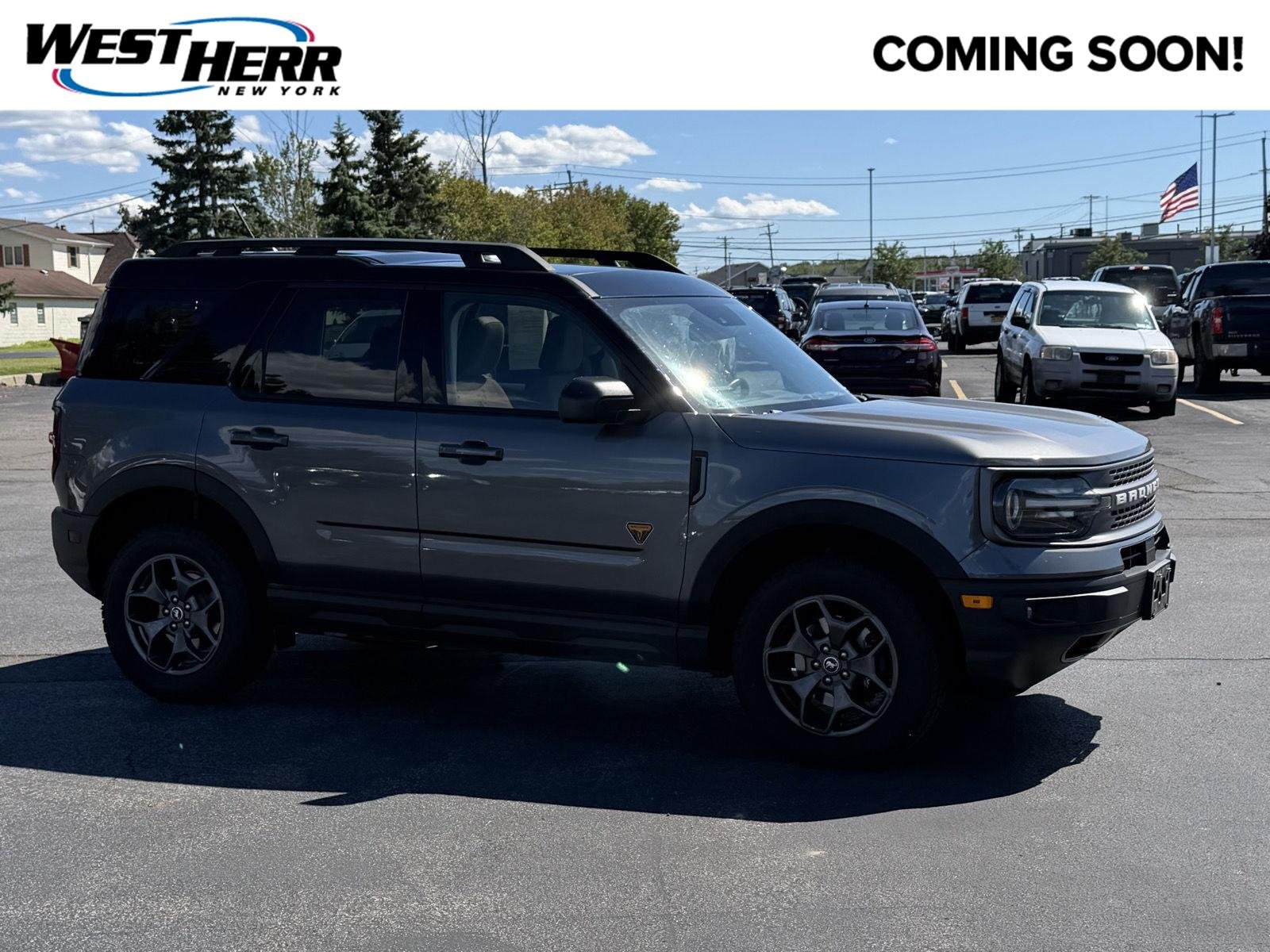 Used 2021 Carbonized Gray Ford Badlands image 1