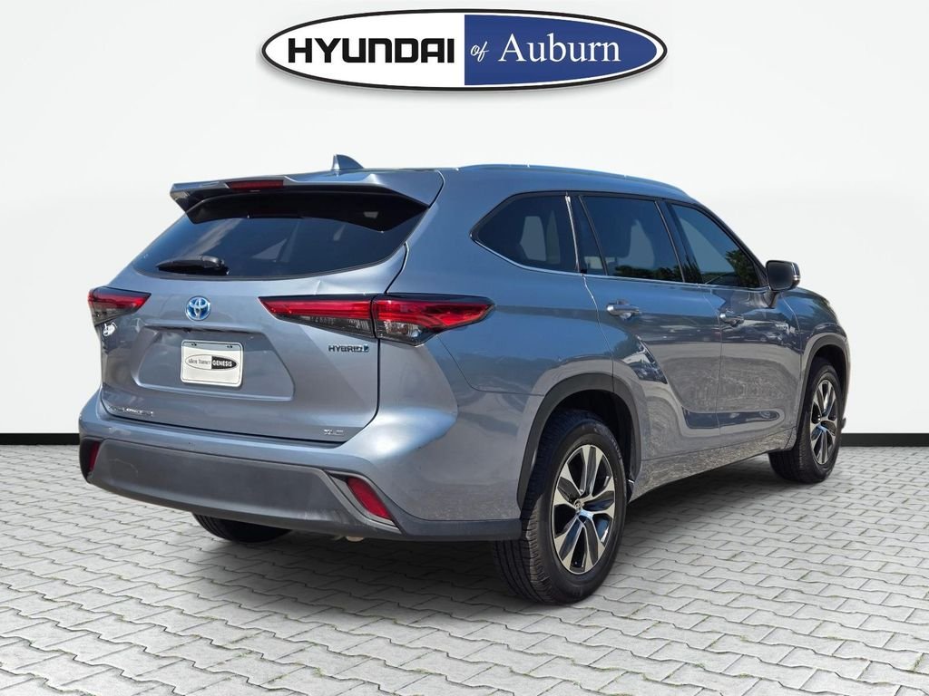 Used 2021 Blue Toyota XLE image 5