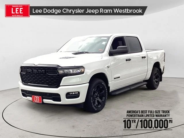 New 2026 Bright White Clearcoat Ram EXPRESS CREW CAB 4X4 5