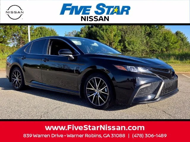 Used 2024 Black Toyota SE image 1