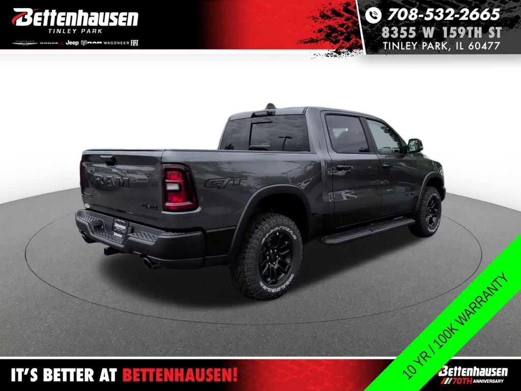 New 2026 Granite Crystal Metallic Clear-Coat Exterior Paint RAM Rebel image 6