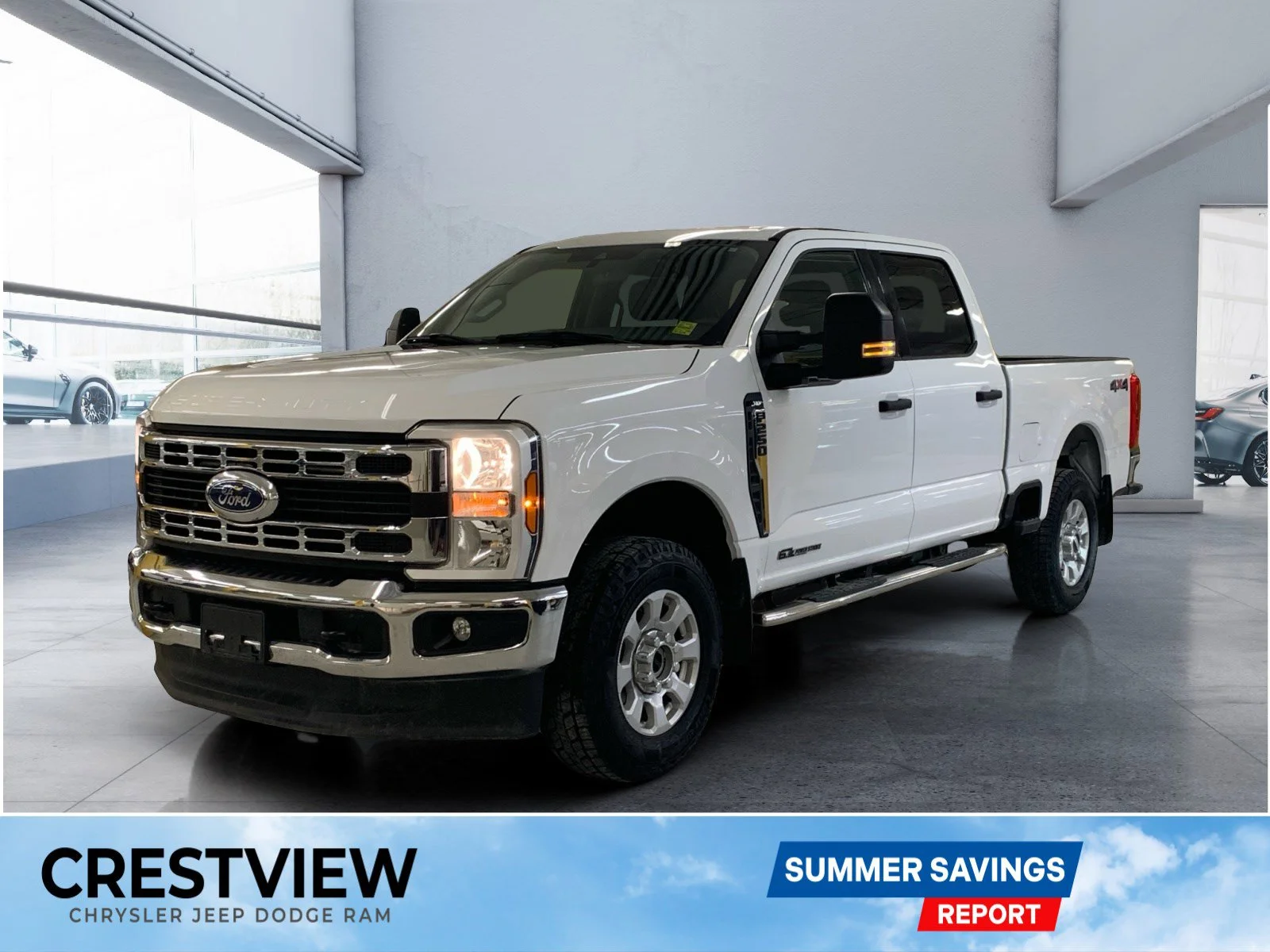 Used 2024 Oxford White Ford XLT image 1