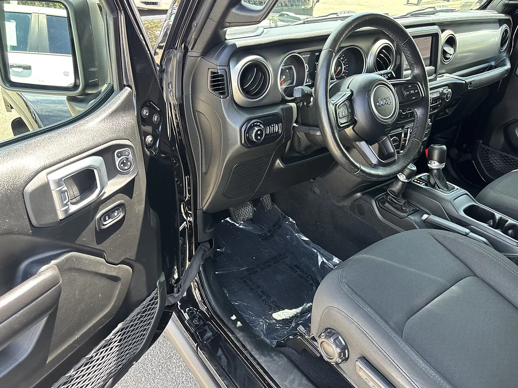Used 2021 Black Clear Coat JEEP Willys image 8