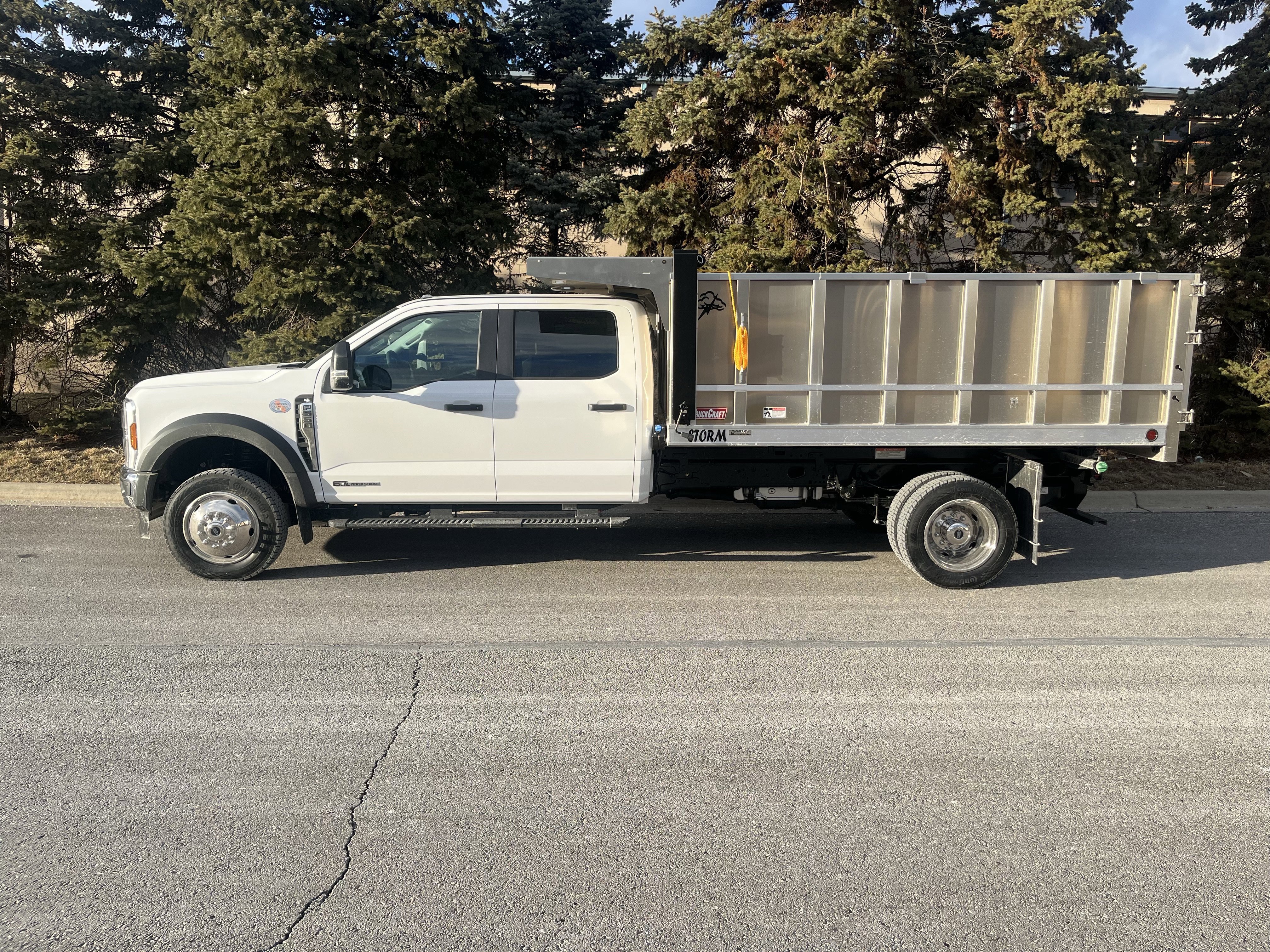 New 2026 Oxford White Ford DUMP BODY image 5