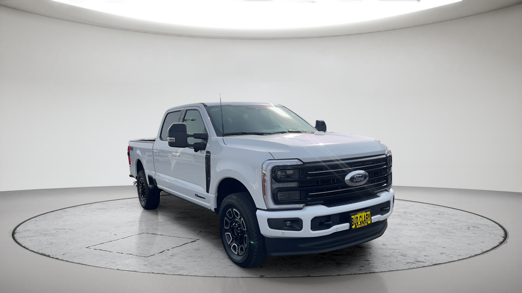 New 2026 Star White Metallic Tri-Coat Ford F-250® Platinum® image 3
