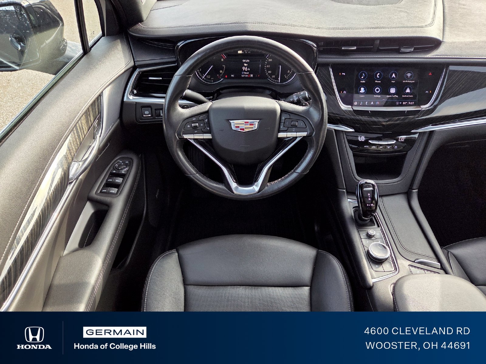 Used 2021 Black Metallic Cadillac Premium Luxury image 3