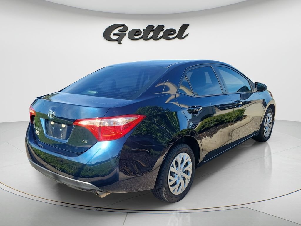 Used 2018 Blue Toyota LE image 4