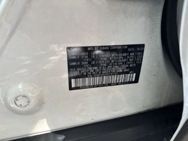 Used 2024 White Subaru Premium image 37