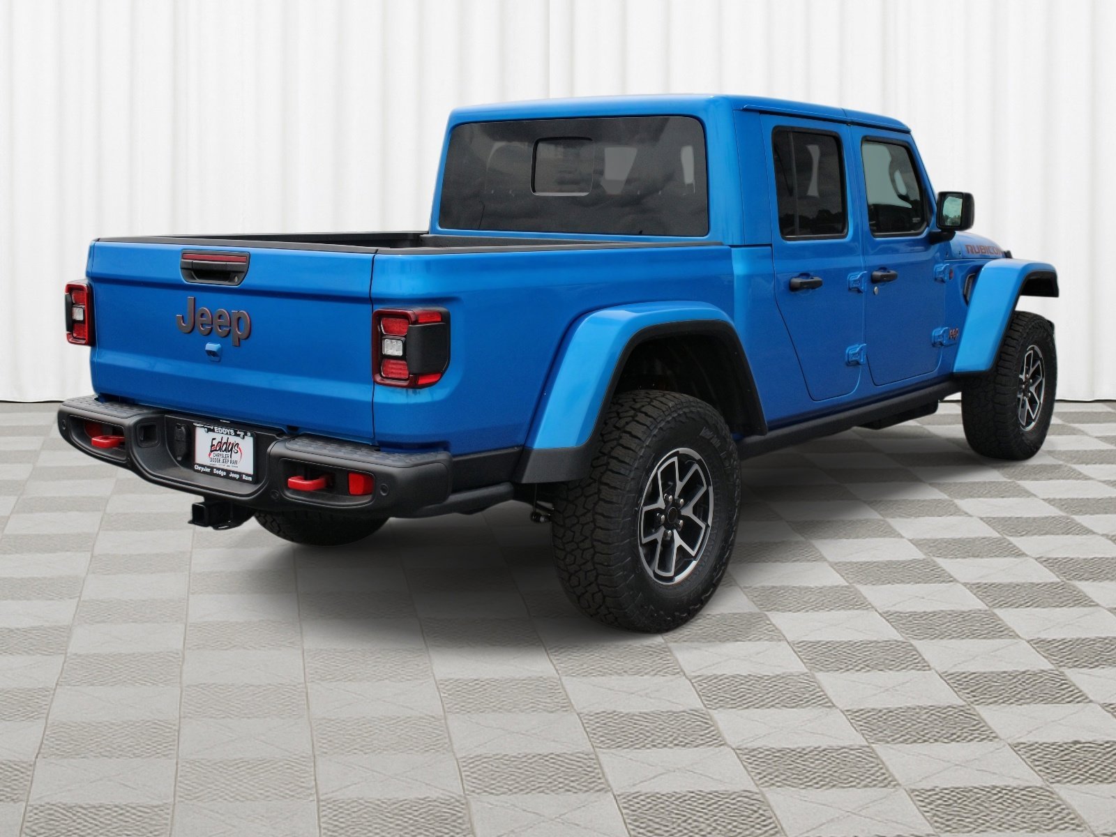 New 2026 Hydro Blue Pearl-Coat Exterior Paint Jeep Rubicon X image 33