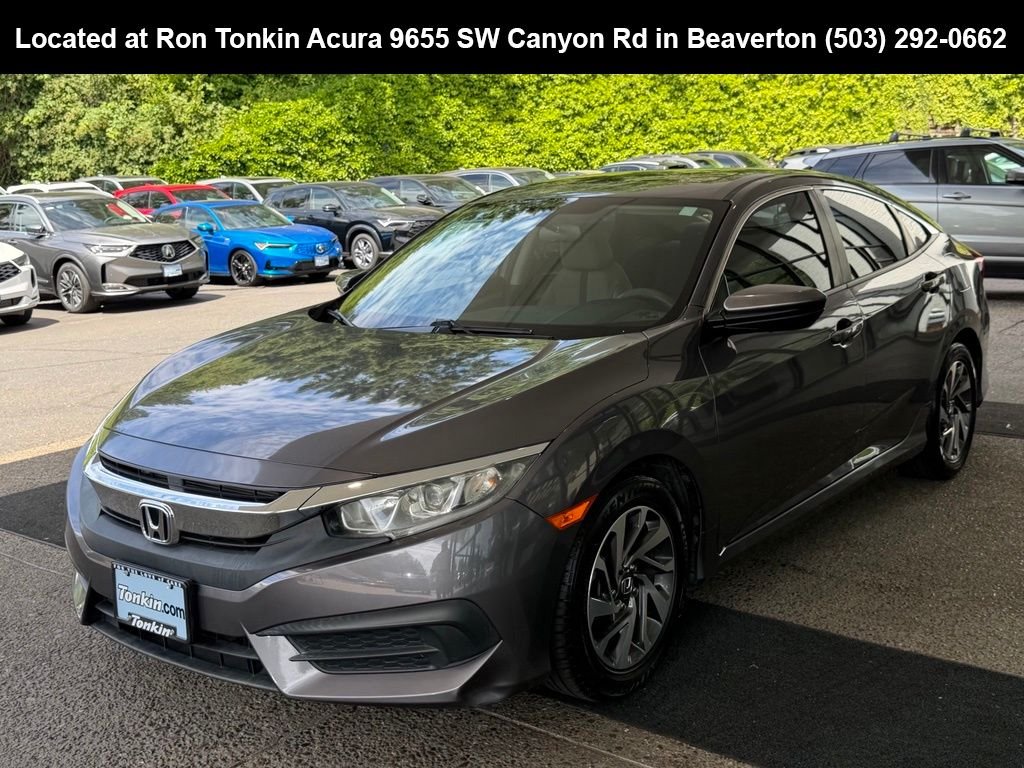 Used 2018 Modern Steel Metallic Honda EX image 4