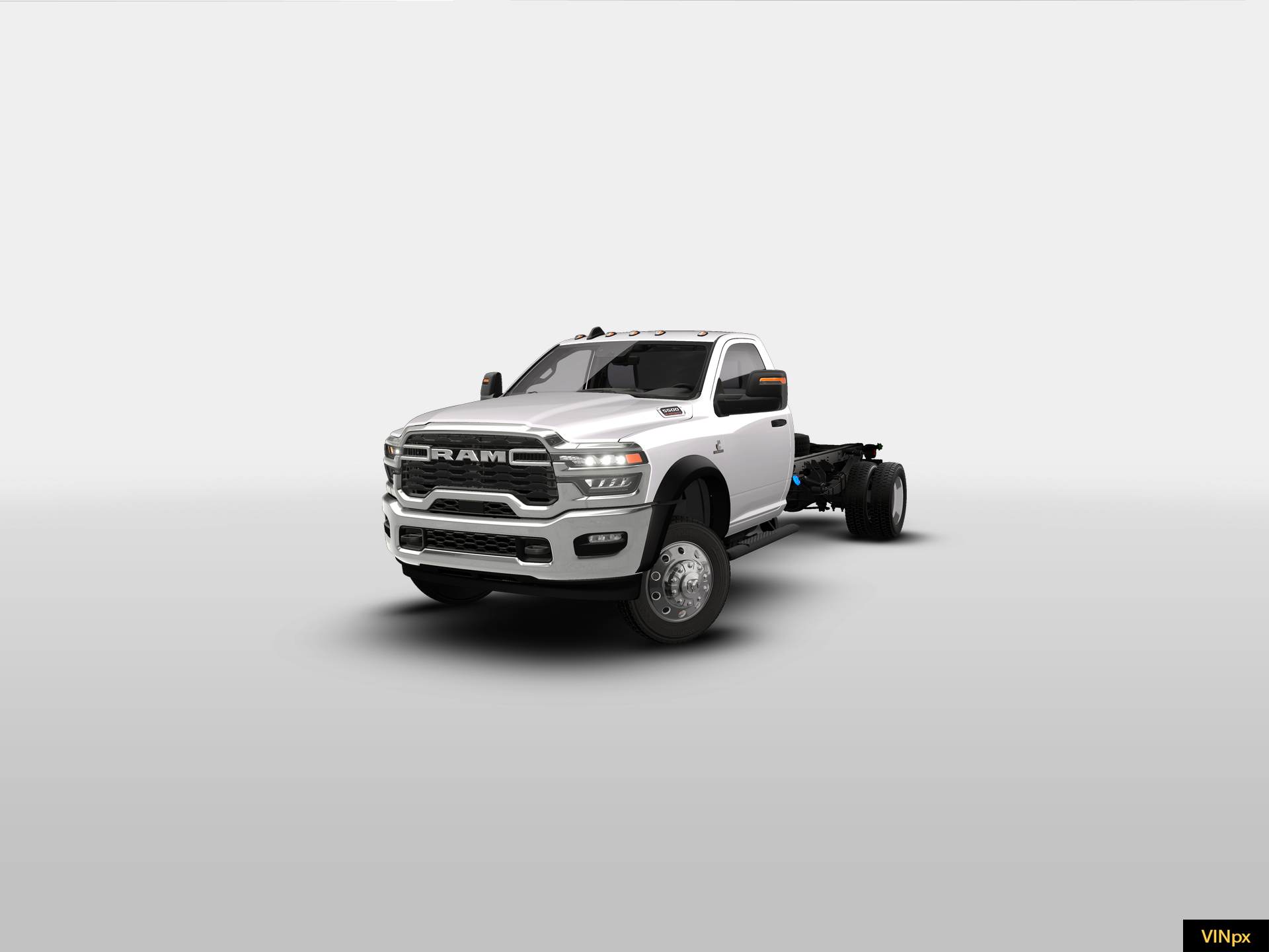 New 2026 Bright White Clear-Coat Exterior Paint RAM TRADESMAN image 1