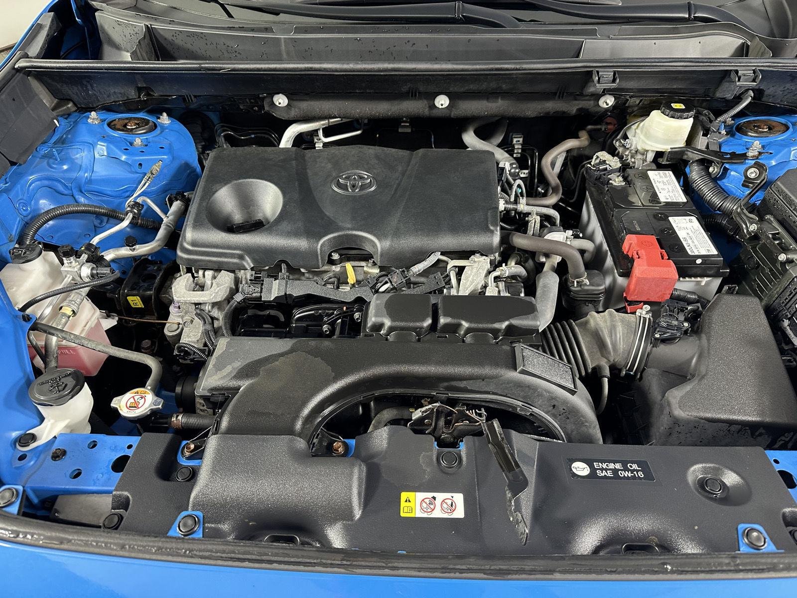 Used 2019 Blue Flame Toyota LE image 14