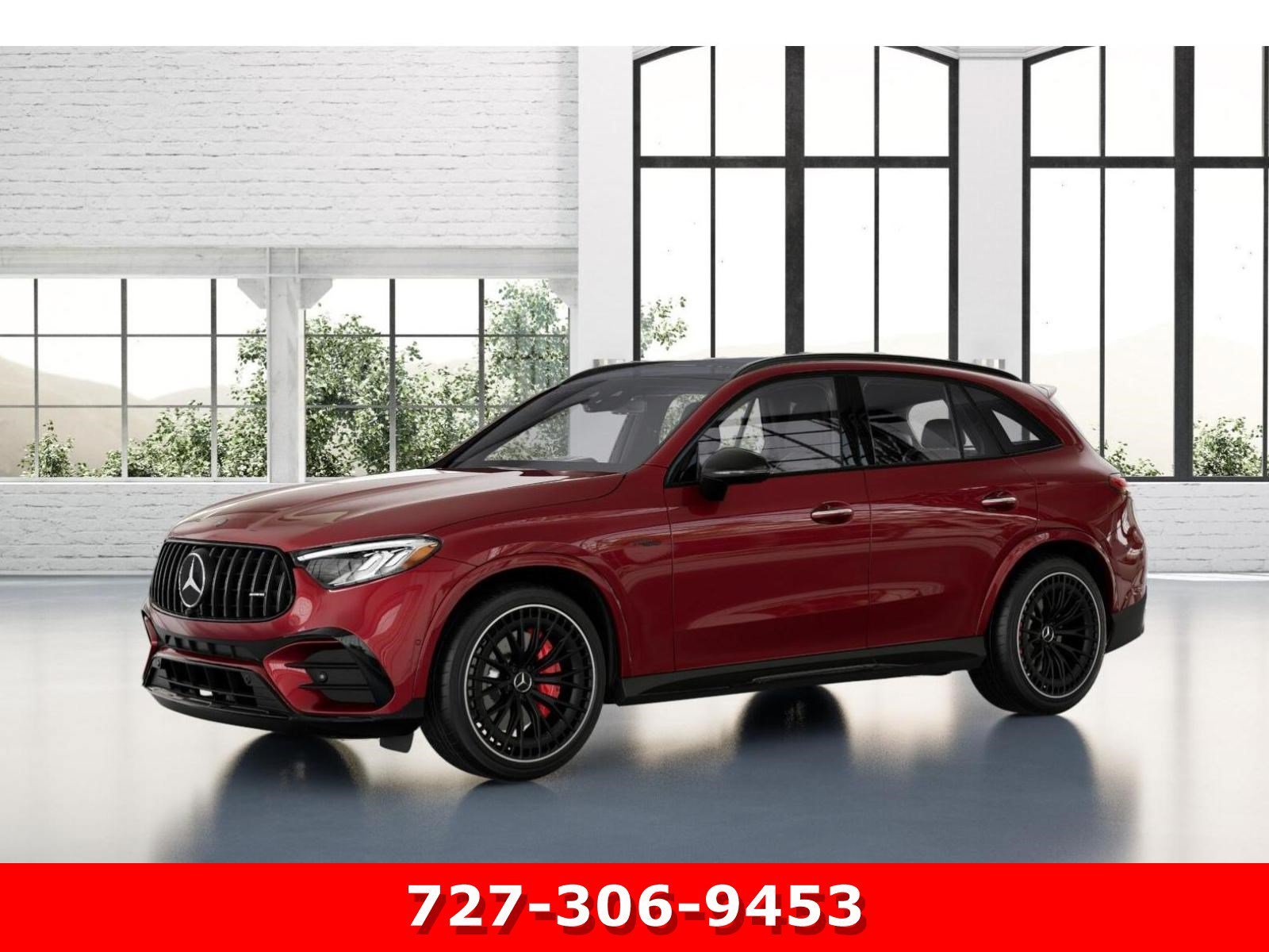 New 2026 MANUFAKTUR Patagonia Red Metallic Mercedes-Benz AMG® GLC 43 image 38