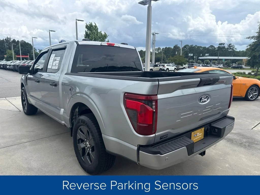 Used 2025 Iconic Silver Metallic Ford STX image 4
