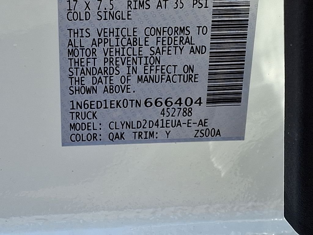 New 2026 White Nissan PRO-4X image 19