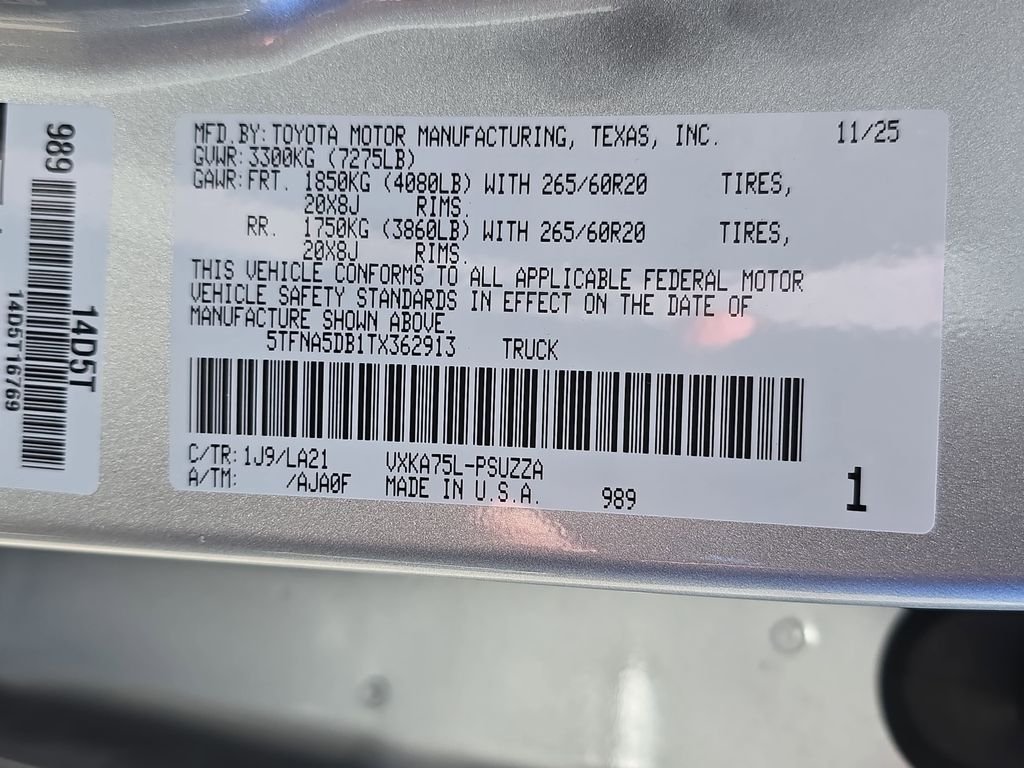 2026 Toyota Tundra Platinum - Photo 39
