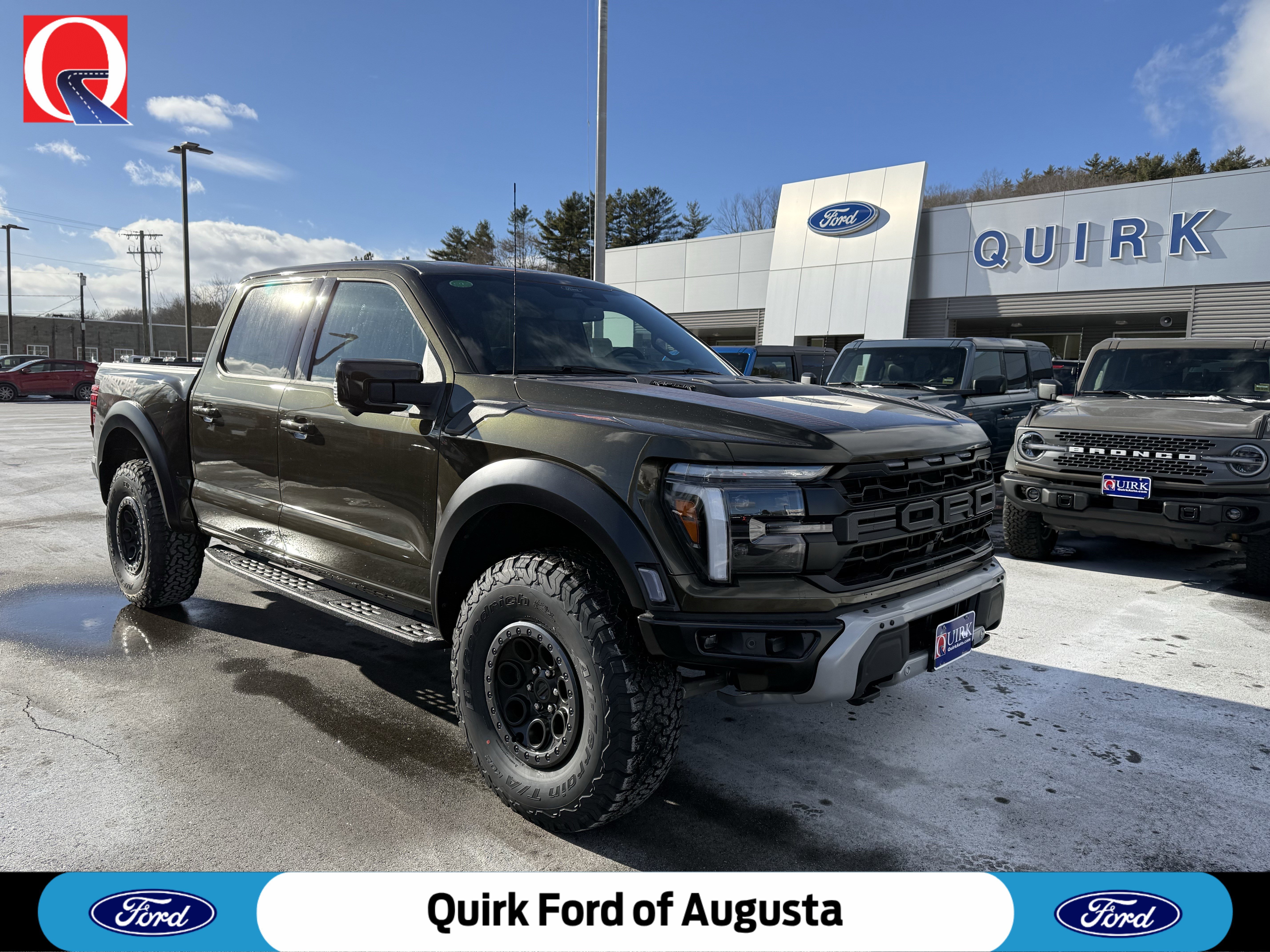 New 2025 Shelter Green Ford Raptor® image 1