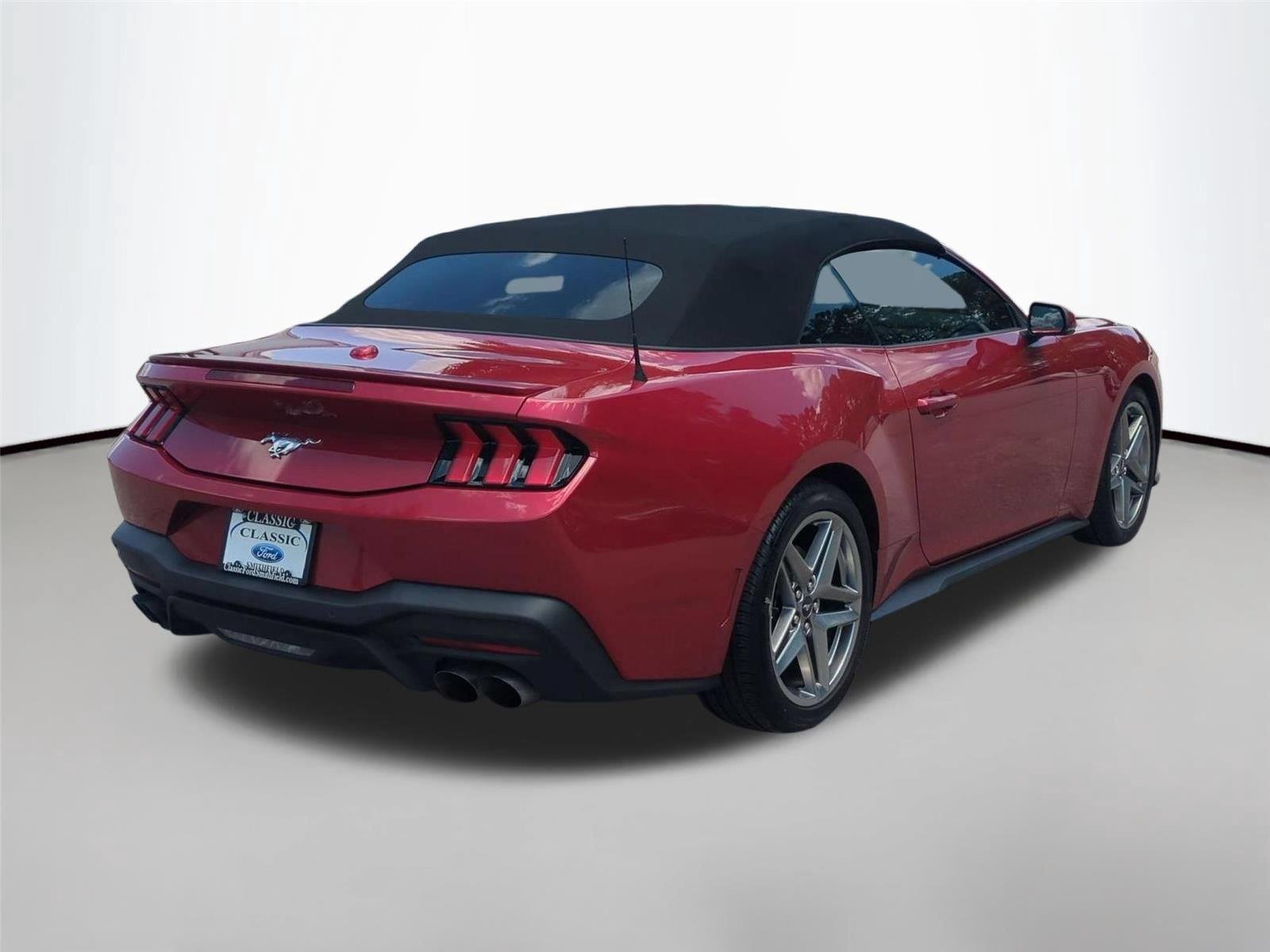 Used 2024 Rapid Red Metallic Tinted Clearcoat Ford EcoBoost Premium image 5