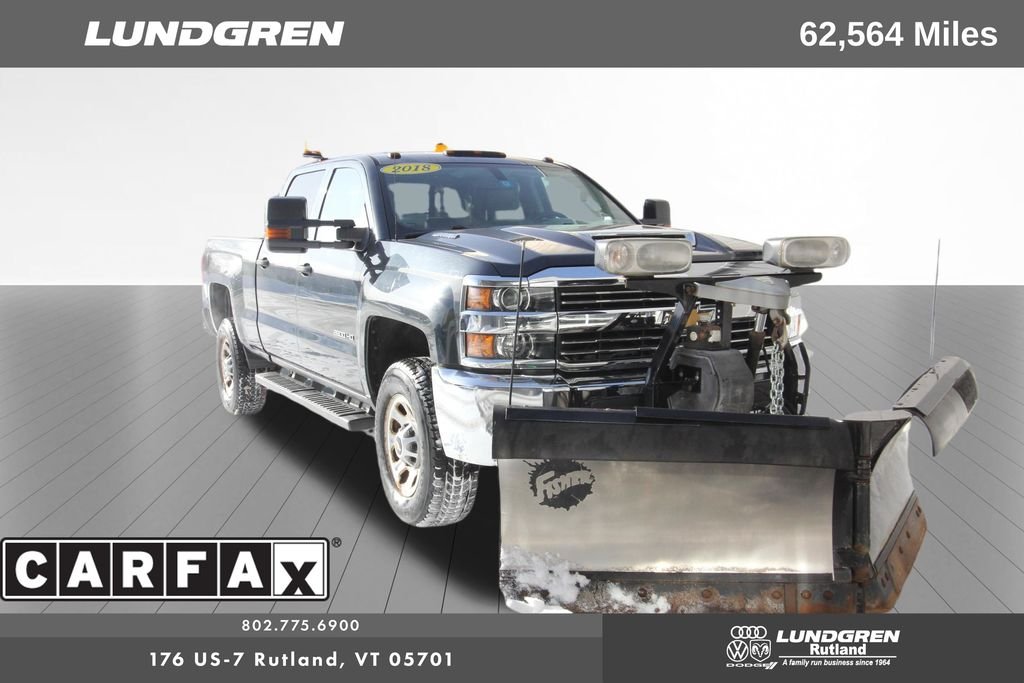 Used 2018 Gray Chevrolet Work Truck image 1