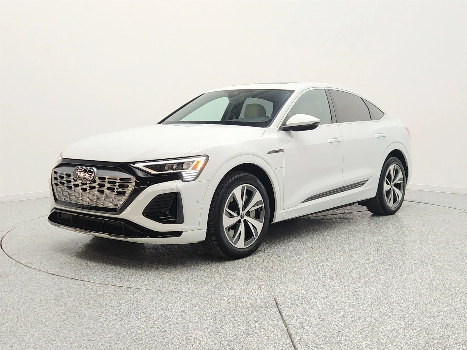 Used 2024 Glacier White Metallic Audi S line Premium Plus image 1