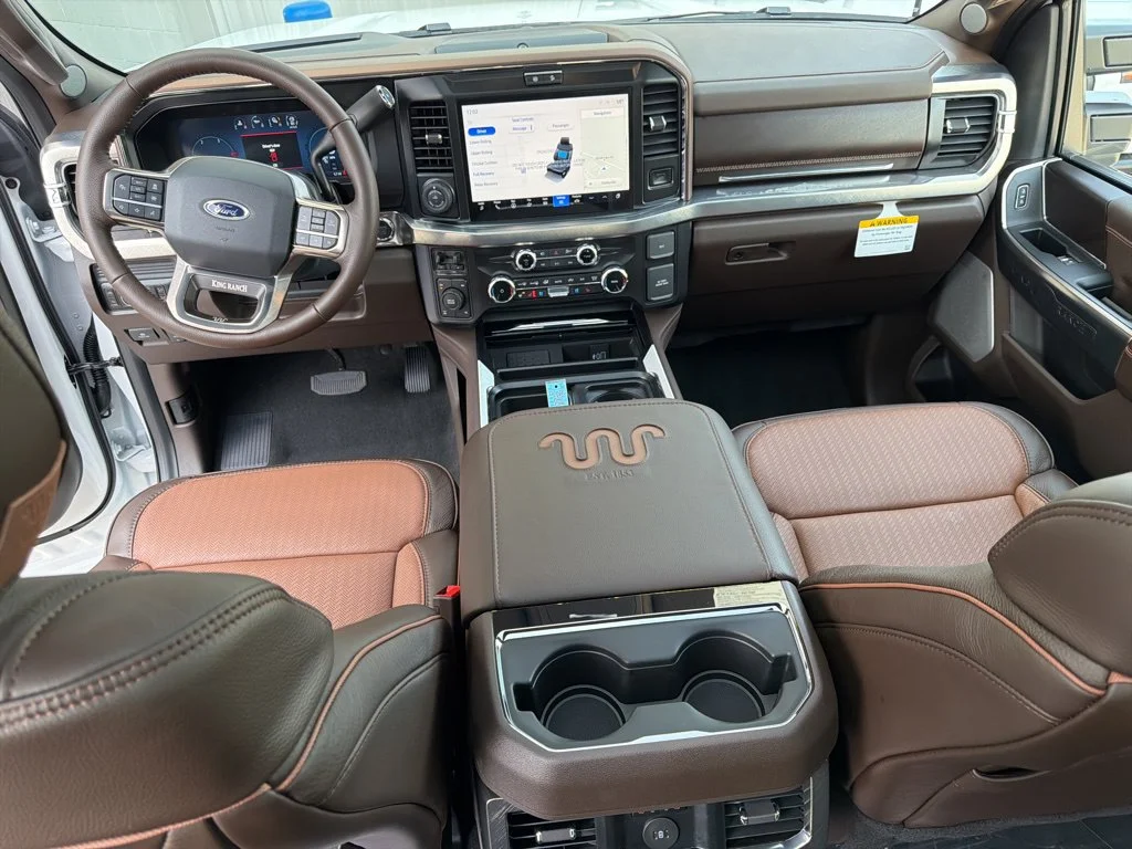 New 2026 Star White Metallic Tri-Coat Ford F-350® King Ranch® image 17