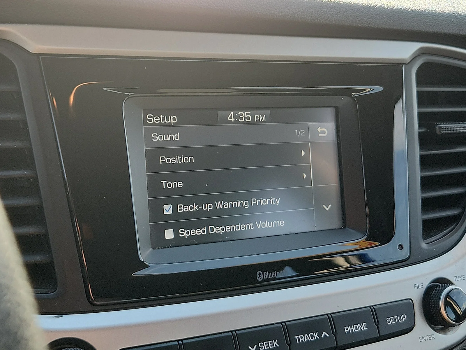 Used 2021 Blue Hyundai SE image 24