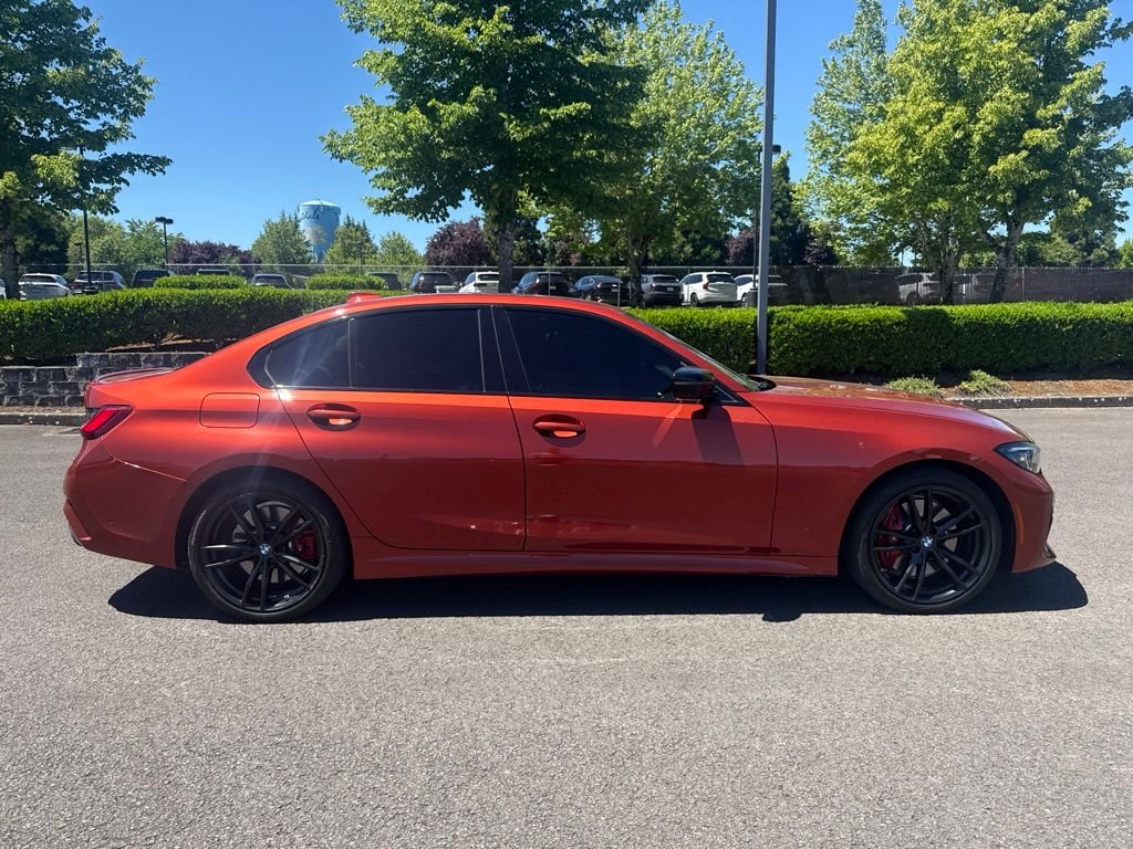 Used 2022 Sunset Orange Metallic BMW M340i xDrive image 7