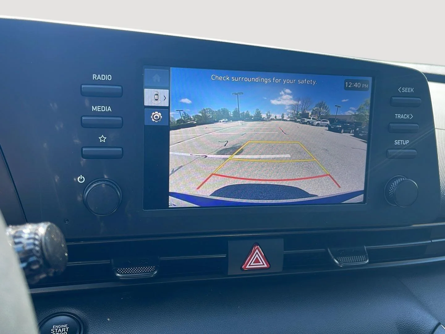 Used 2025 Intense Blue Hyundai SEL Sport image 33