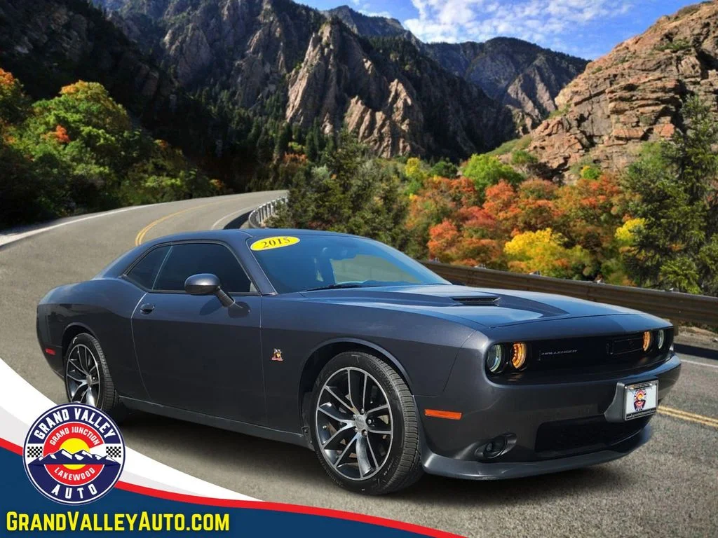 Used 2015 Gray Dodge R/T Scat Pack image 1