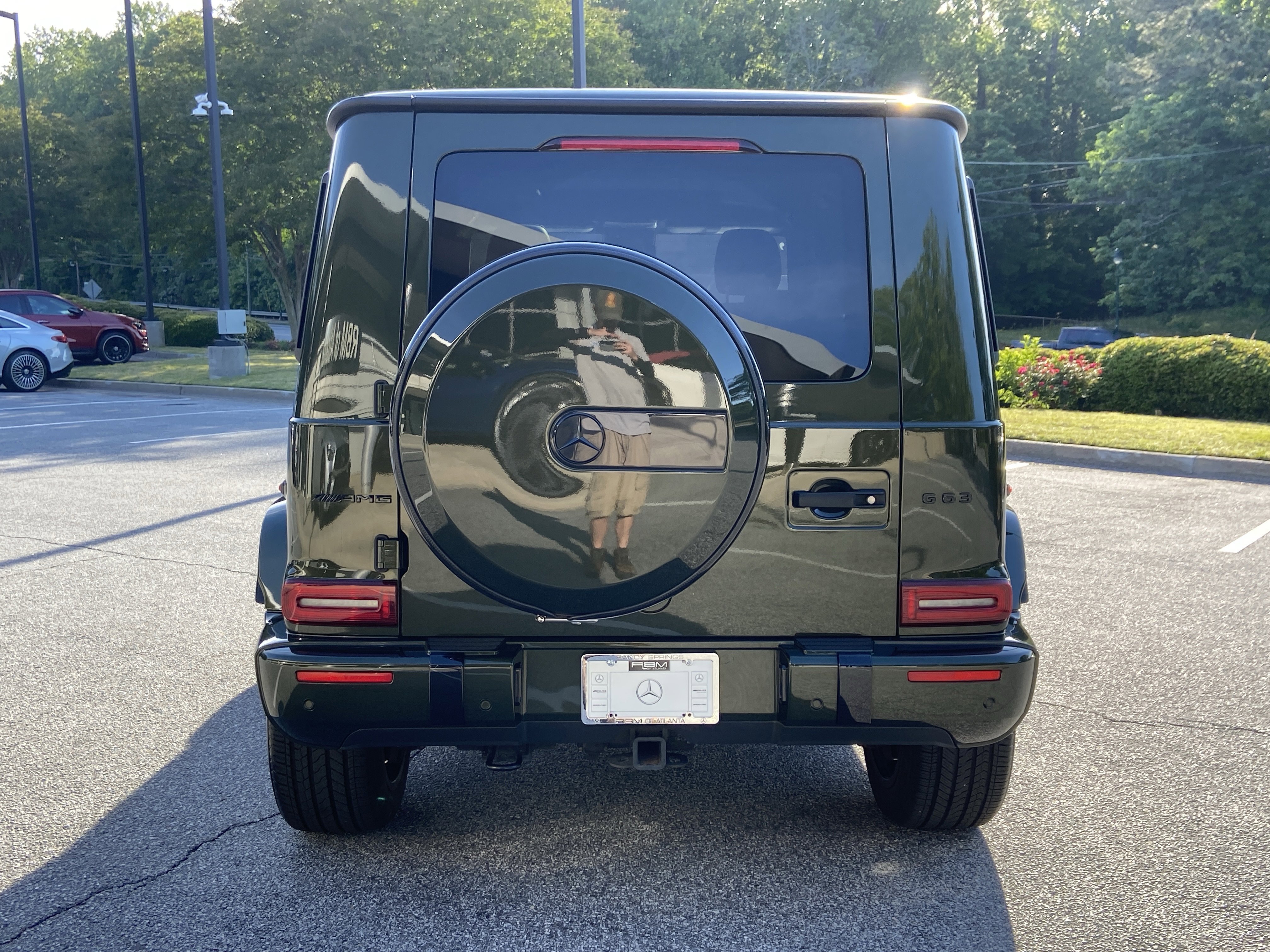 Certified Used 2020 G manufaktur Olive Metallic Mercedes-Benz AMG® G 63 4MATIC® SUV image 7