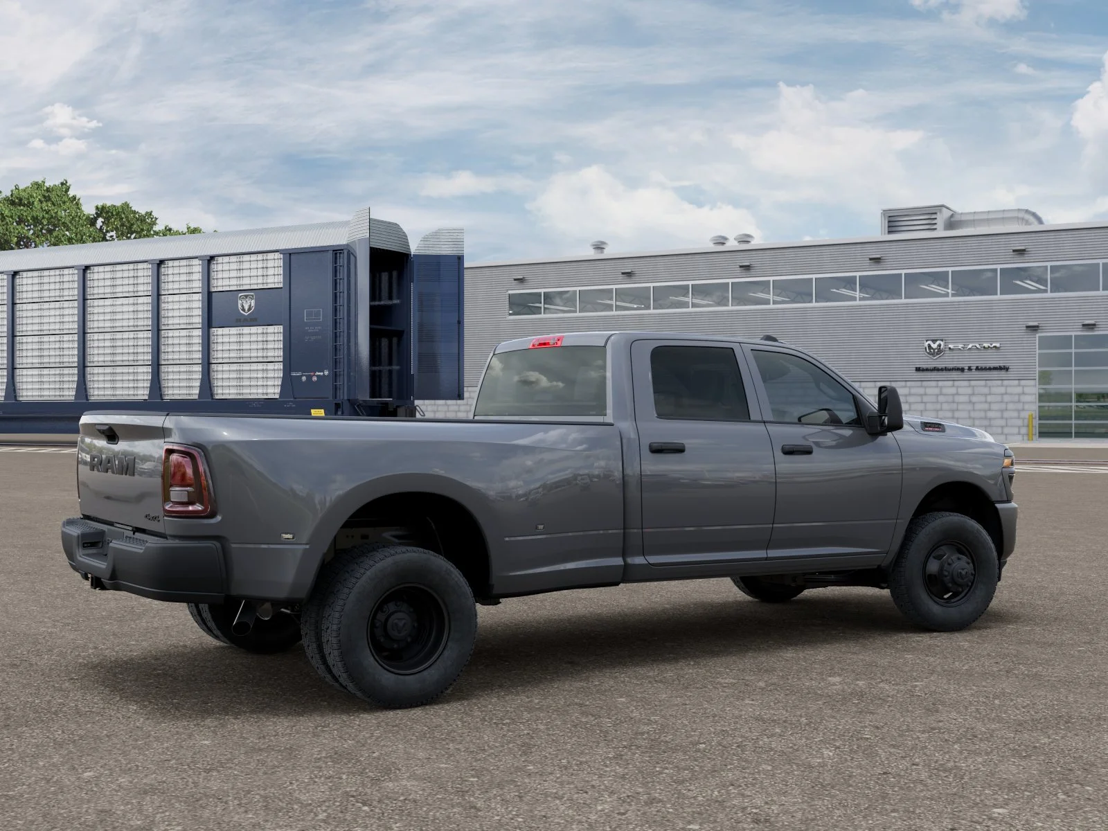 New 2026 Ceramic Gray Clear-Coat Exterior Paint RAM TRADESMAN image 2